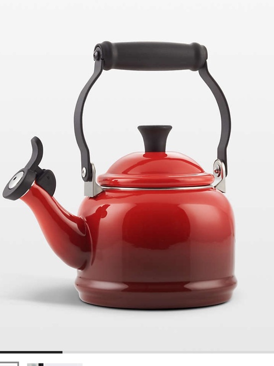 Le Creuset Other - Le Creuset Demi Tea Kettle in the color Cerise (Cherry Red). ®